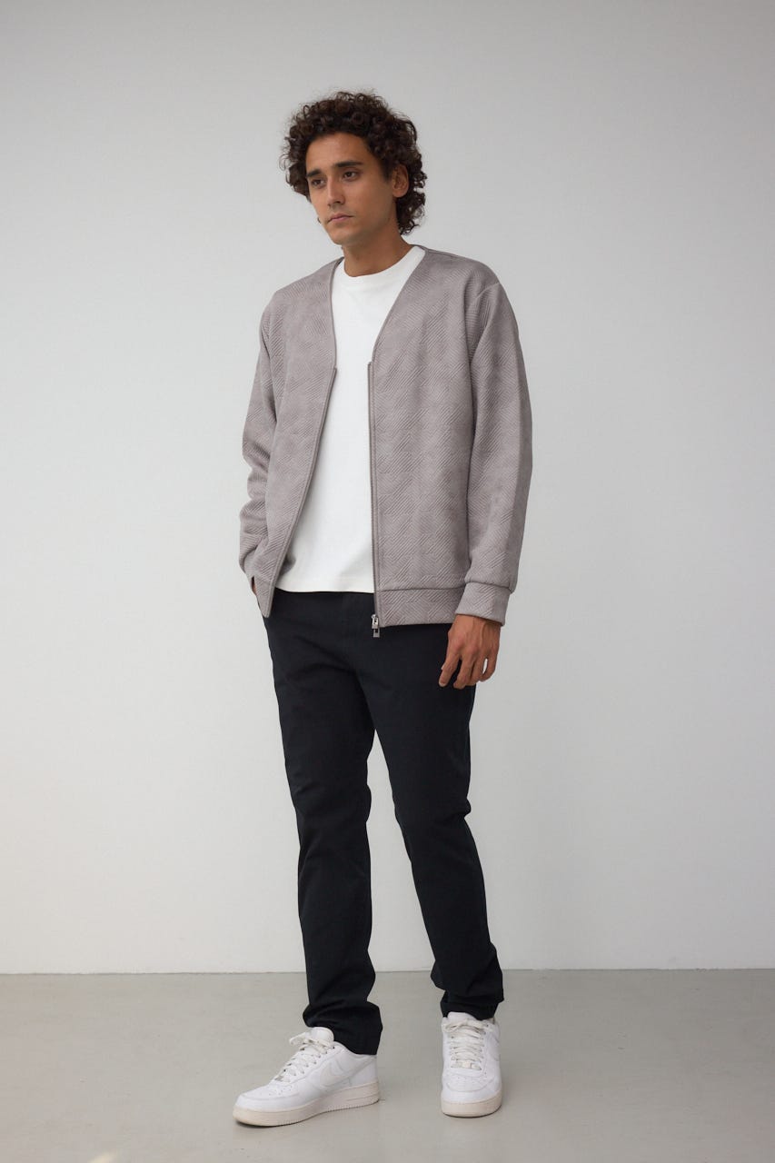 フクレジャガードカーディガン GRY L