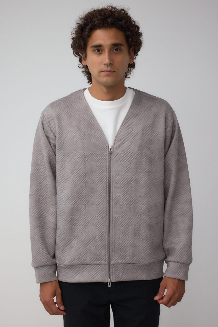 フクレジャガードカーディガン GRY L