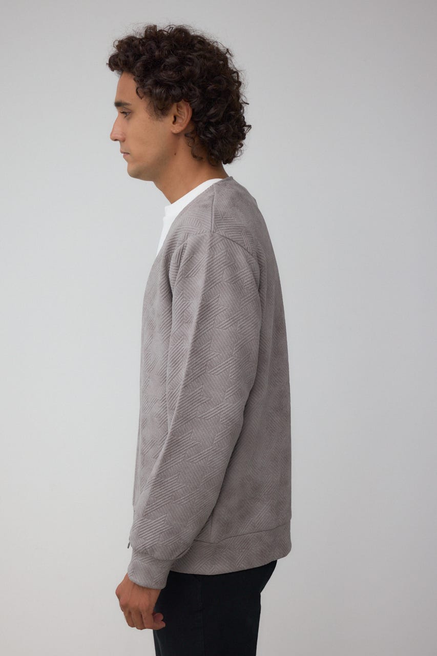 フクレジャガードカーディガン GRY L