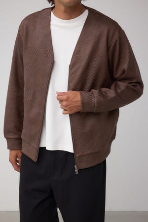 フクレジャガードカーディガン