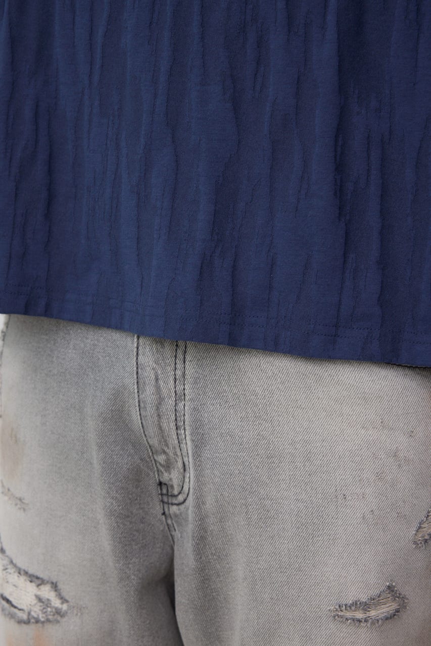 AZUL BY MOUSSY | テクスチャーシフトトップス (Tシャツ