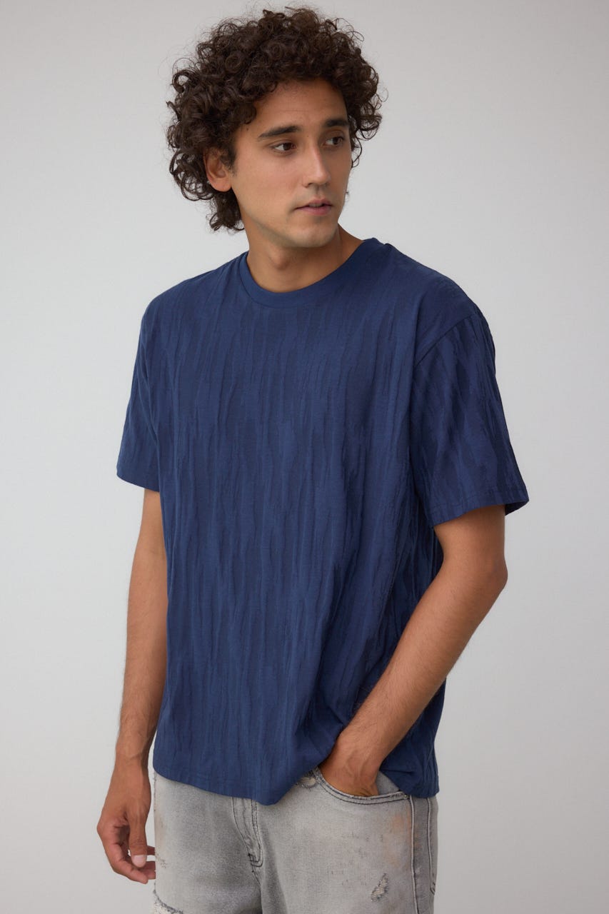 【CPGN】Shore Line 半袖T 2色 AZUL BY MOUSSY | 2WAYギャザーレーストップス (Tシャツ
