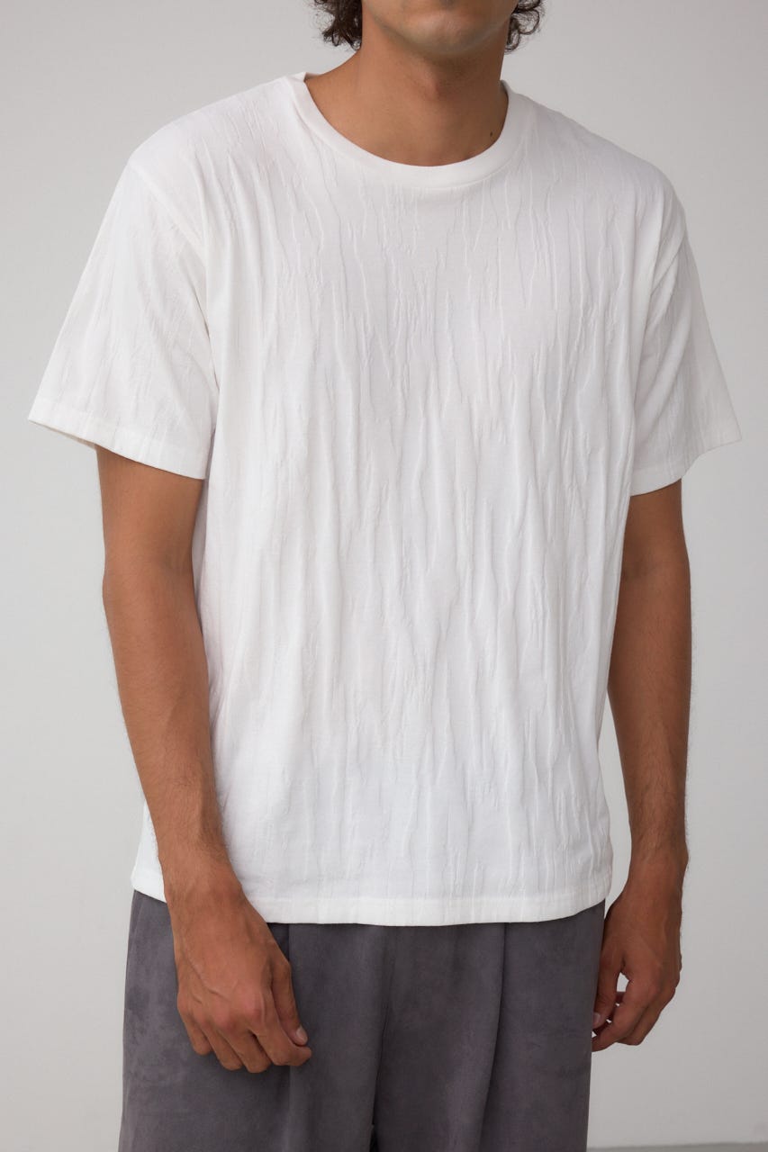ひろ AZUL BY MOUSSY | テクスチャーシフトトップス (Tシャツ