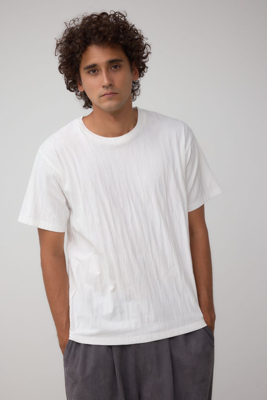みそしる AZUL BY MOUSSY | テクスチャーシフトトップス (Tシャツ