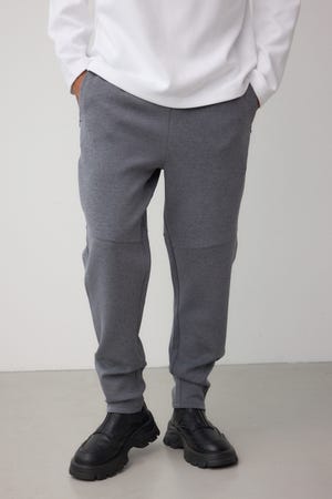 ダブルニットスリムパンツ