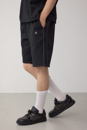 【PERSTEP】★男女兼用★シェルターワイドショートパンツ perstep(パーステップ) ショートパンツ(レディース) - 海外通販
