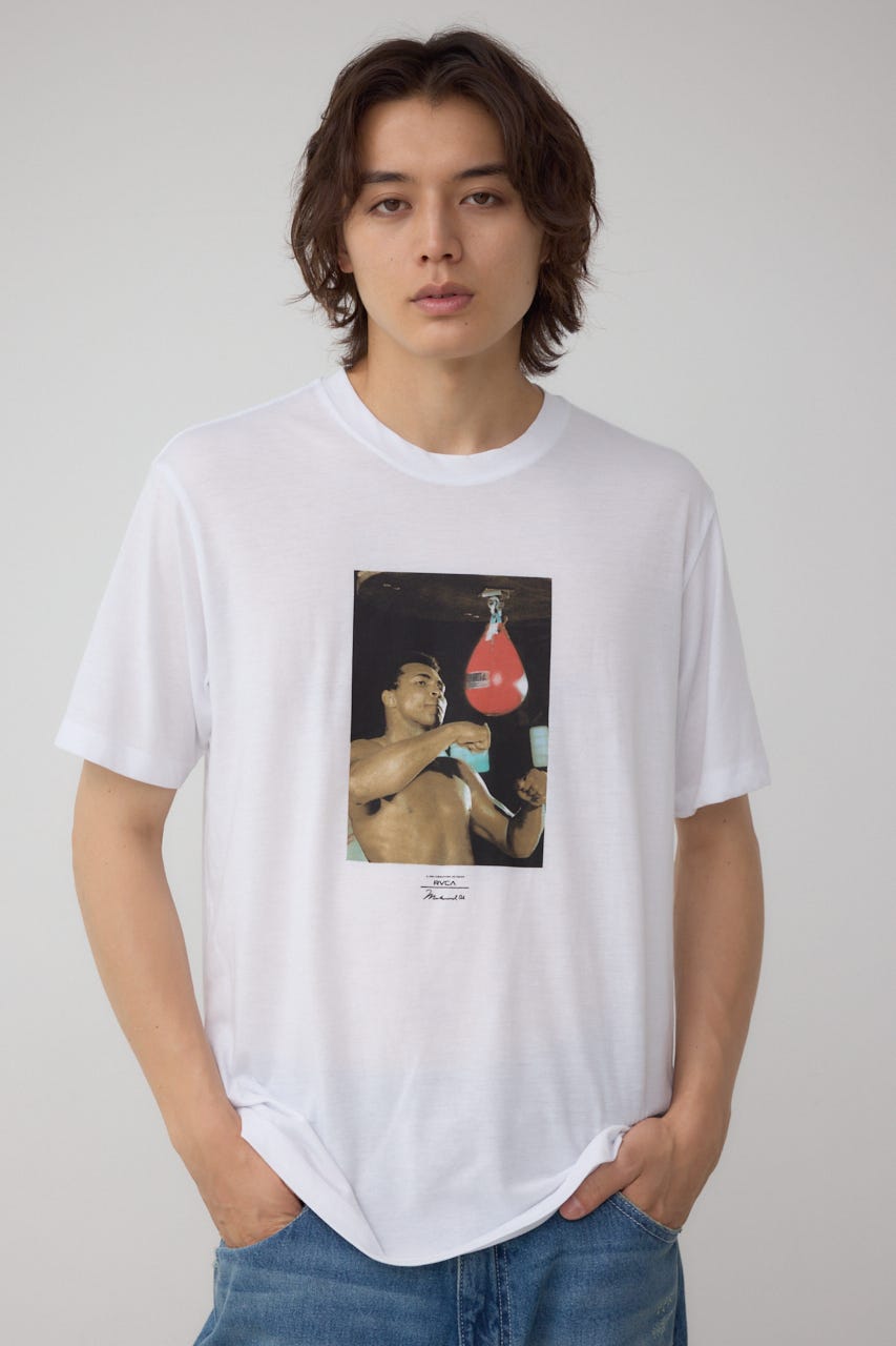 RVCA X STING LIKE A BEE SS WHT M