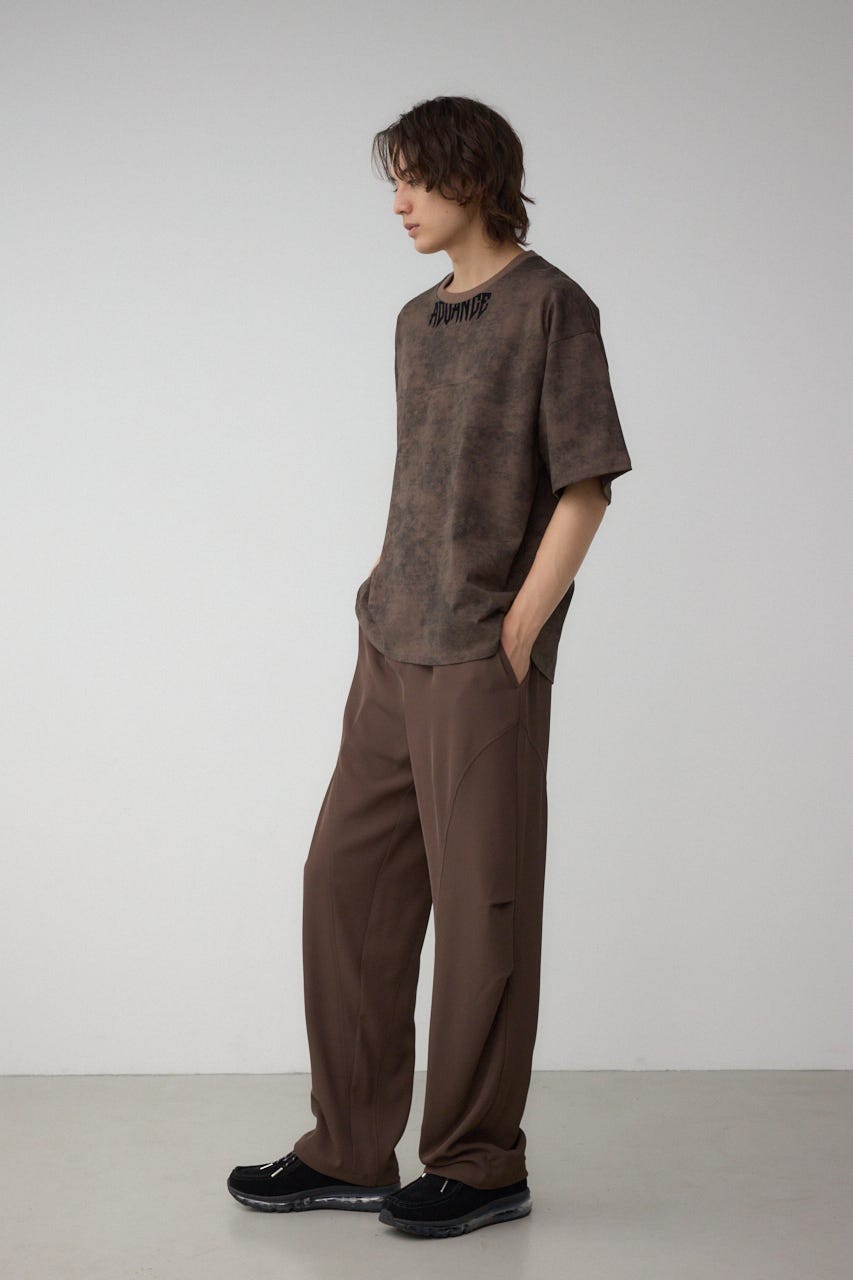 AZUL BY MOUSSY | ムラ柄ロゴプリントTシャツ (Tシャツ