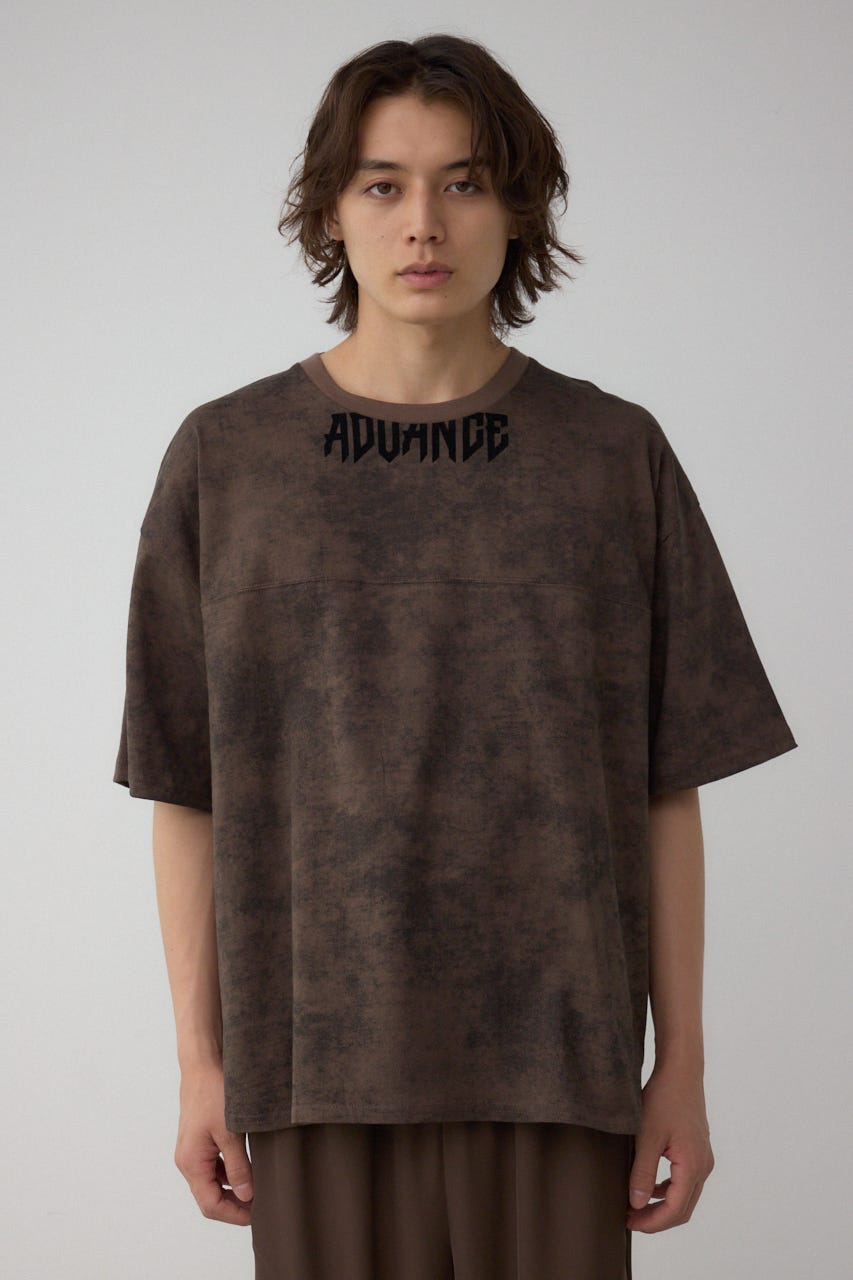 a_a様★ AZUL BY MOUSSY | ムラ柄ロゴプリントTシャツ (Tシャツ
