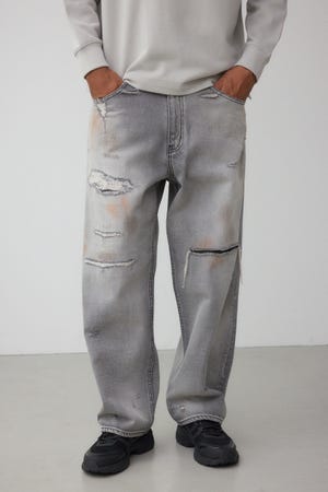 AZUL DENIM デストロイワイド