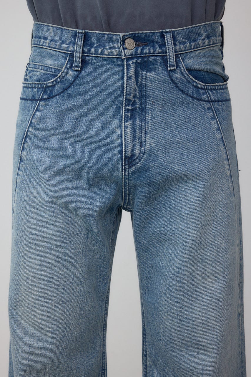 AZUL BY MOUSSY | AZUL DENIM 切替ワイドフレア (ワイド ) |SHEL