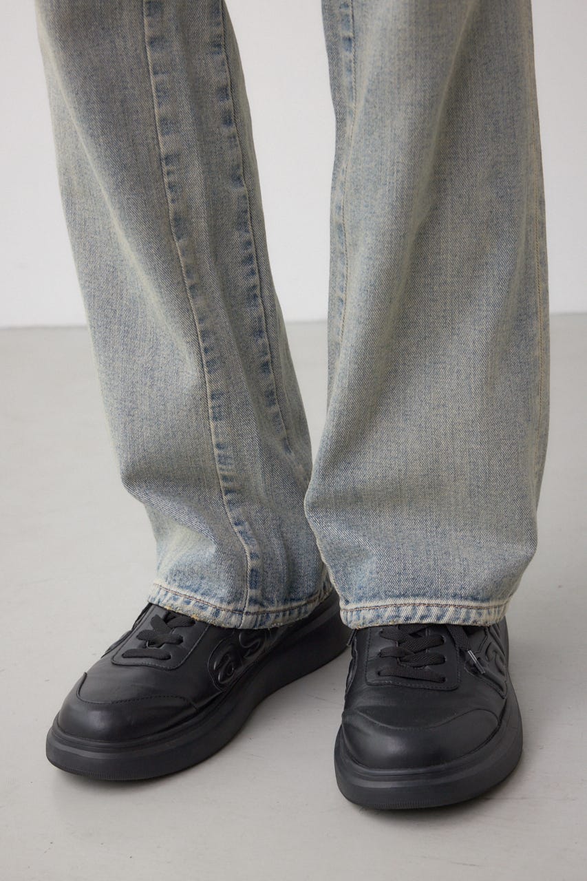 AZUL DENIM マイクロフレア L/BLU S