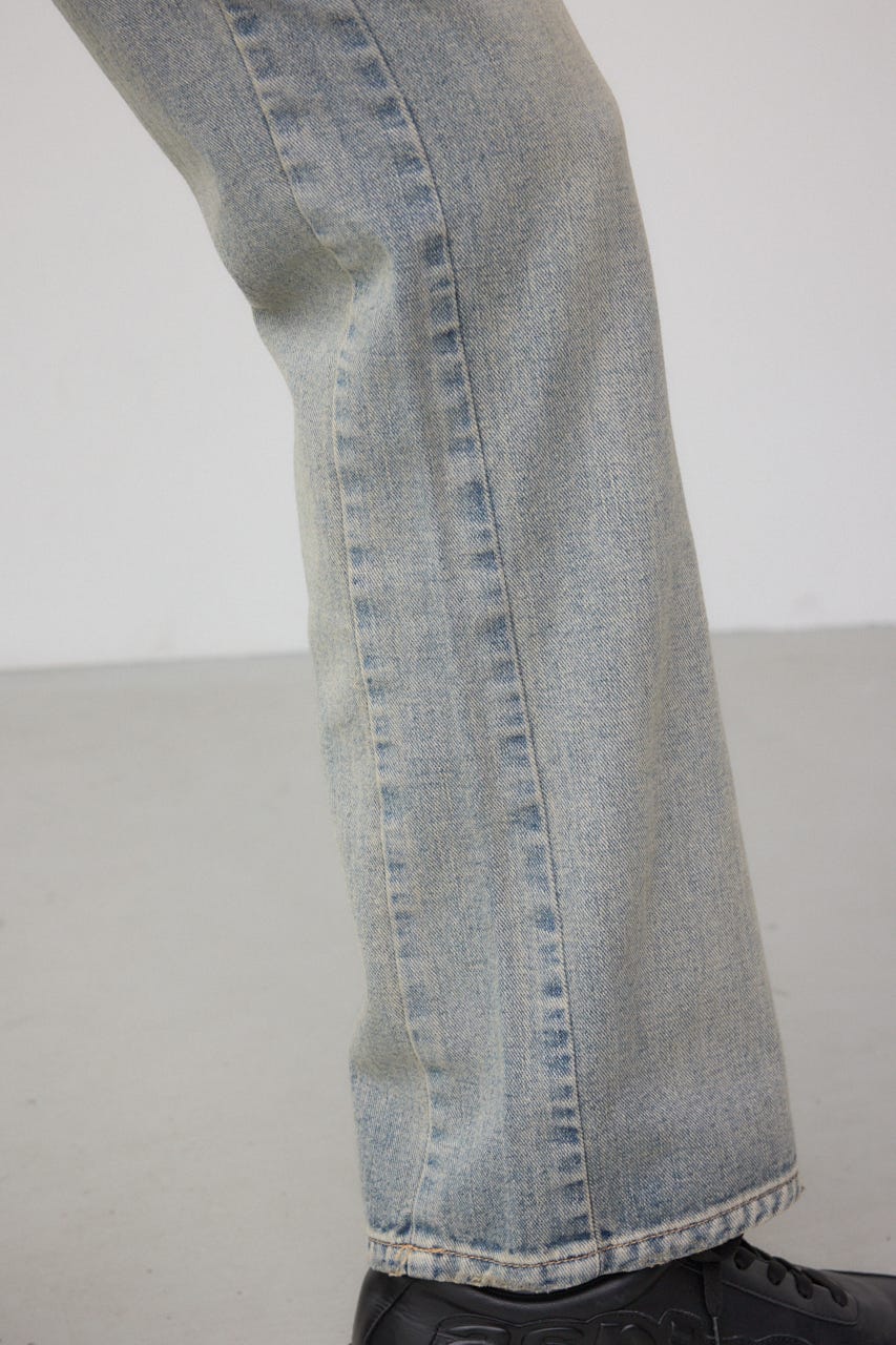 AZUL DENIM マイクロフレア L/BLU S