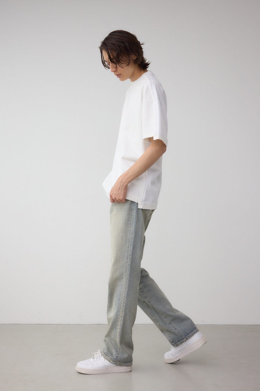 AZUL DENIM マイクロフレア L/BLU S