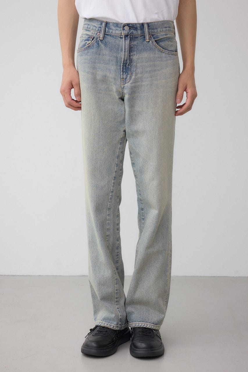 AZUL DENIM マイクロフレア L/BLU S