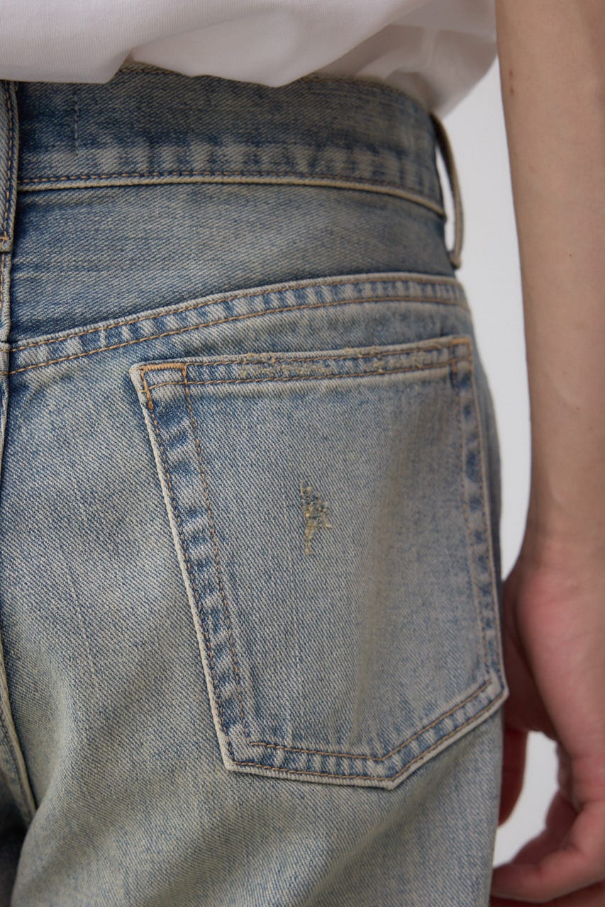 AZUL DENIM マイクロフレア L/BLU S