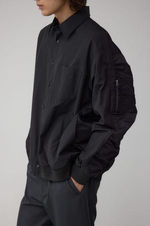 AZUL by moussy ブルゾン ジャケット Ssize 美品 AZUL BY MOUSSY | 中綿CPOブルゾン (ジャケット ) |SHEL'TTER