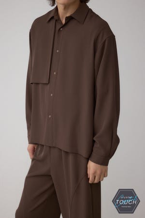 maddermadder シェルターブラウス SHELTER BLOUSE - black hole | madder madder