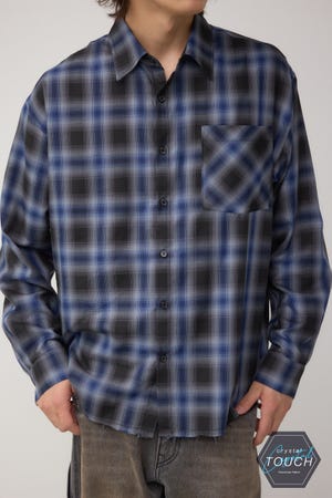 C/Tライトオンブレーチェックシャツ