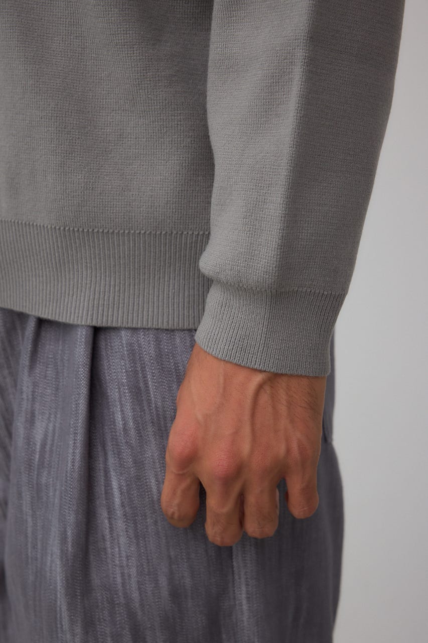 ミラノリブカーディガン GRY M