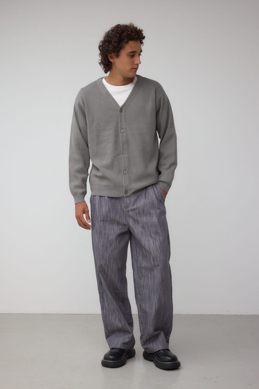 ミラノリブカーディガン GRY M