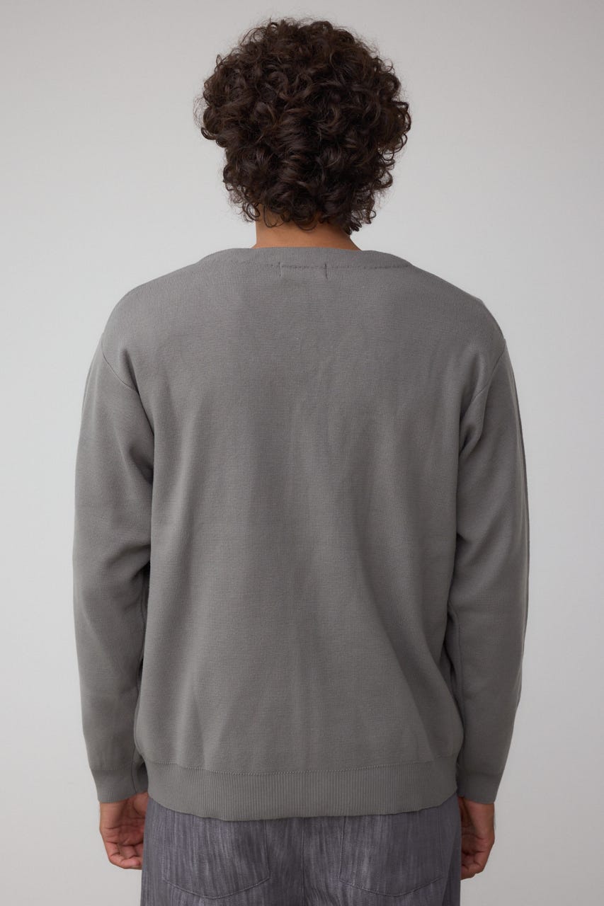 ミラノリブカーディガン GRY M