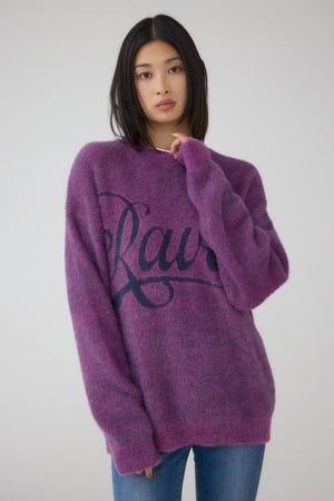 シャギーロゴニット