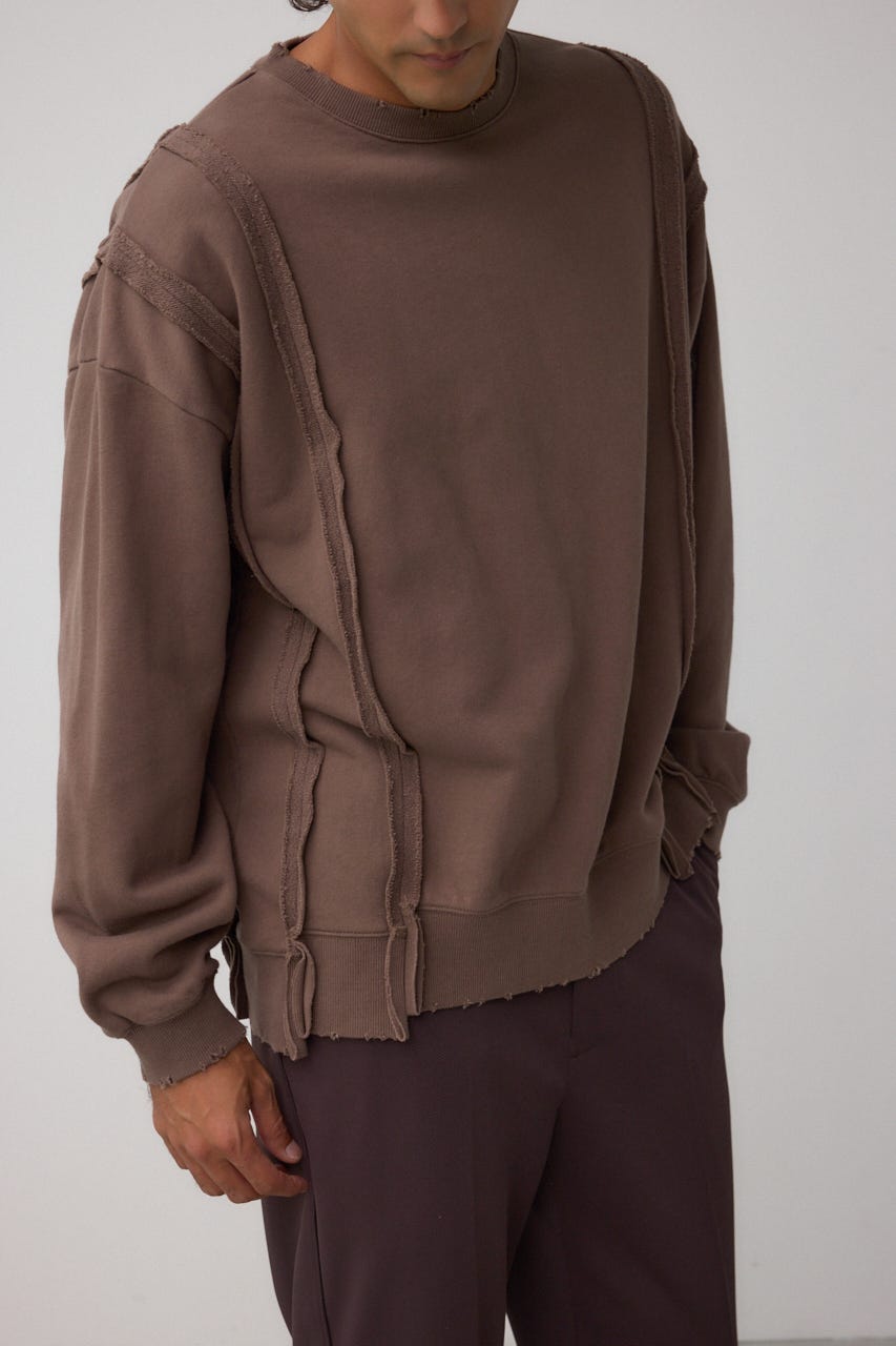 ステップヘムヘビースウェット D/BRN L