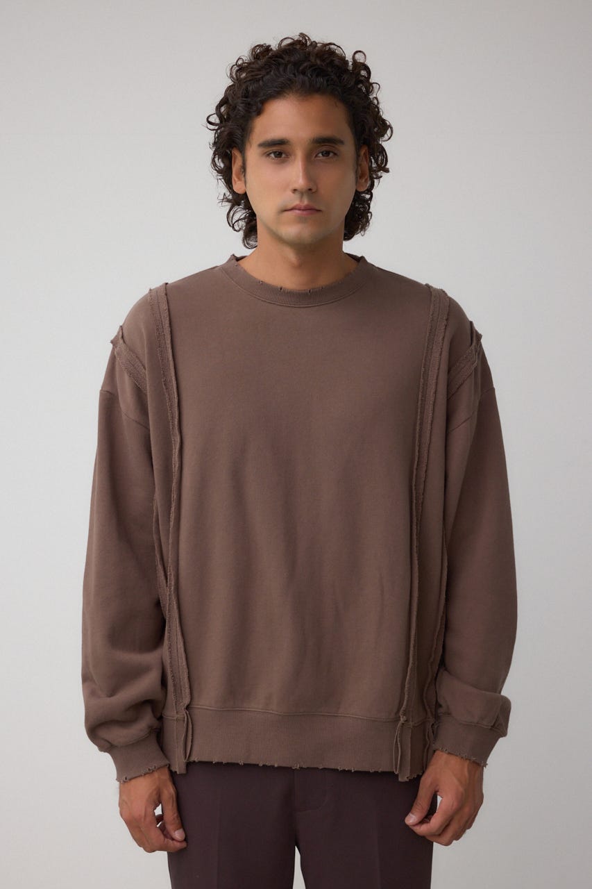 ステップヘムヘビースウェット D/BRN L