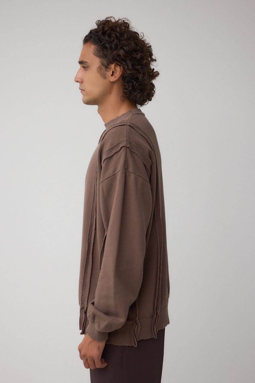 ステップヘムヘビースウェット D/BRN L