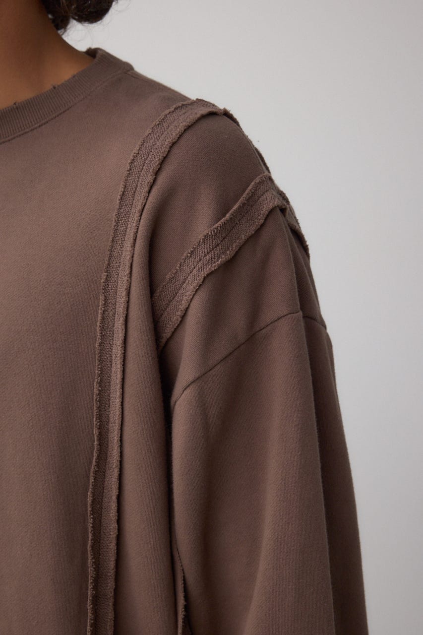 ステップヘムヘビースウェット D/BRN L