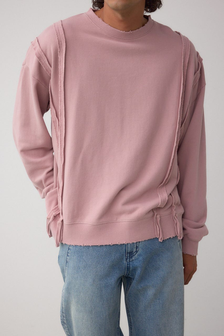 ステップヘムヘビースウェット D/PNK M