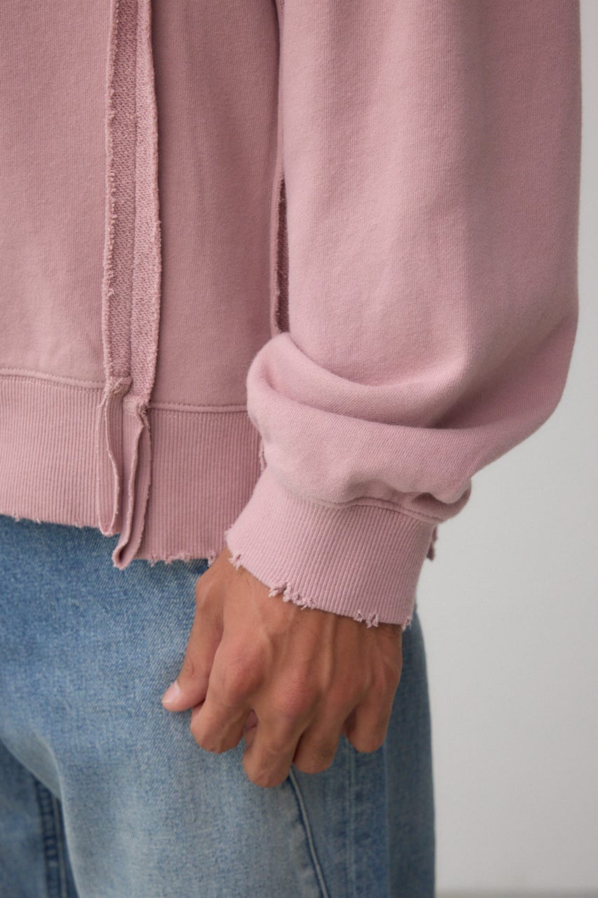 ステップヘムヘビースウェット D/PNK M