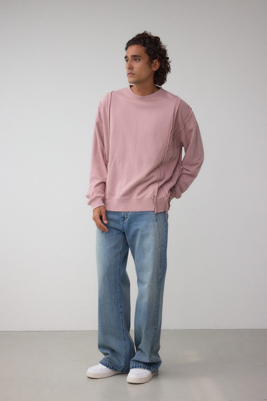 ステップヘムヘビースウェット D/PNK M