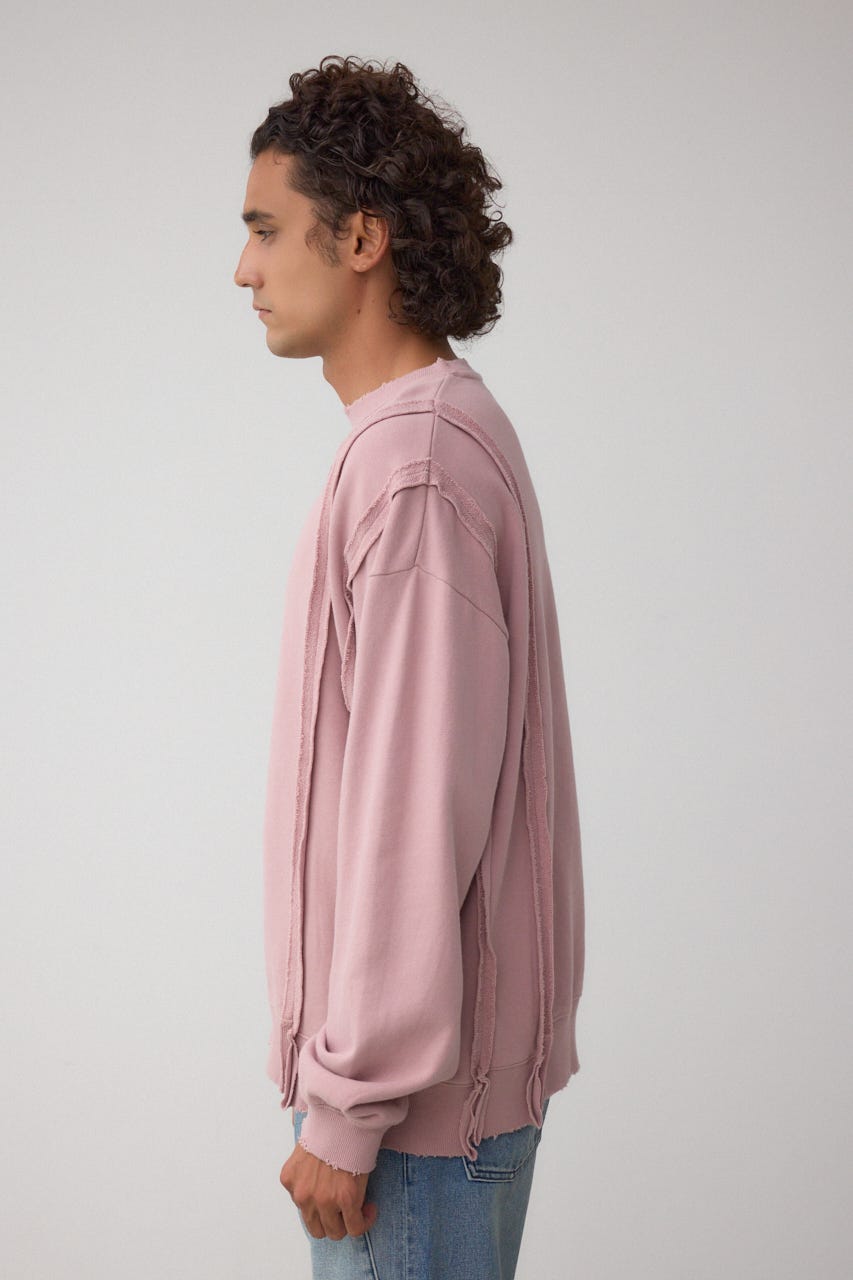 ステップヘムヘビースウェット D/PNK M