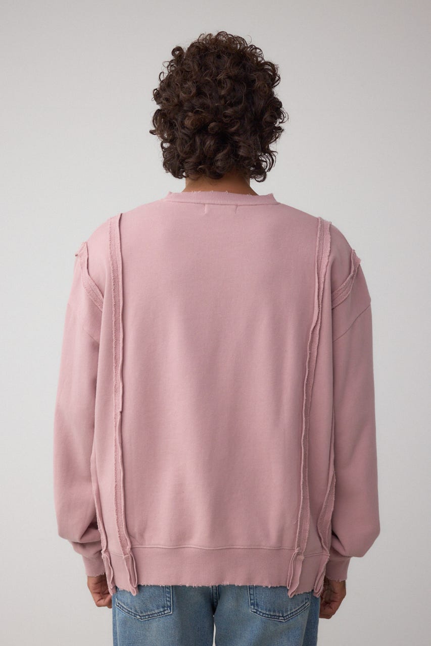 ステップヘムヘビースウェット D/PNK M