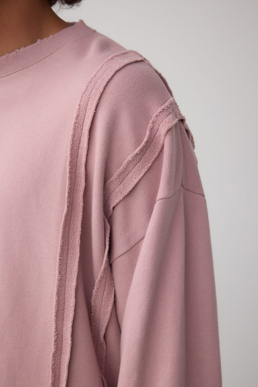 ステップヘムヘビースウェット D/PNK M