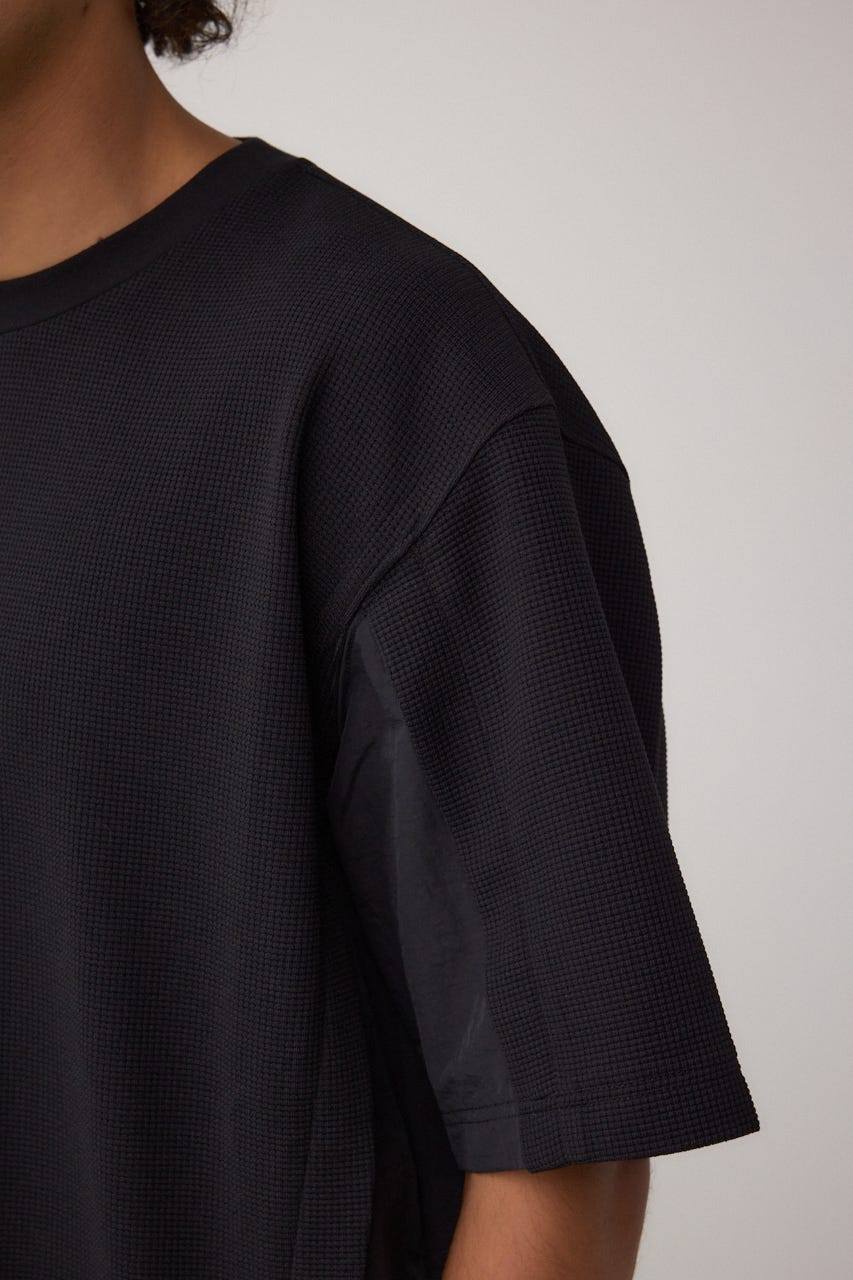 AZUL BY MOUSSY | 布帛ドッキングトップス (Tシャツ・カットソー