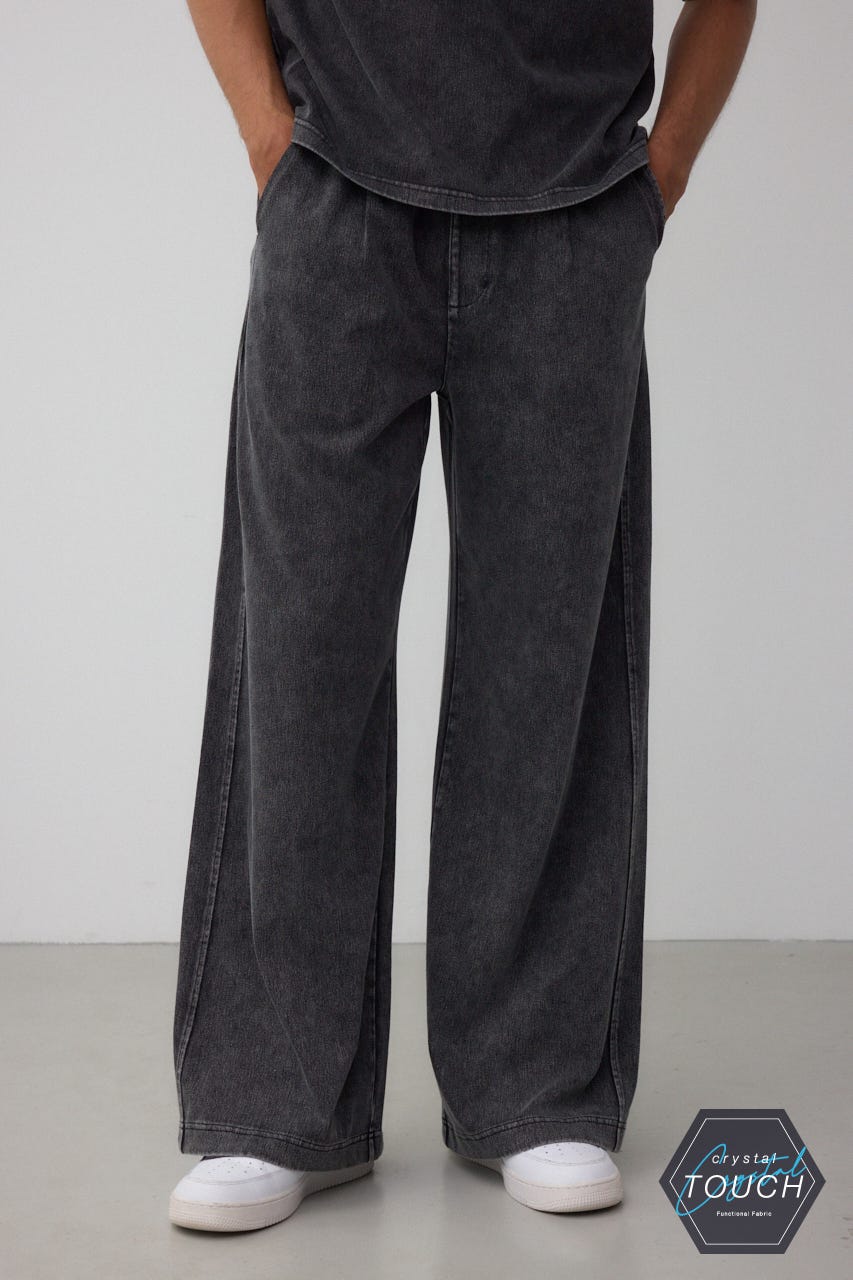 AZUL BY MOUSSY | C/Tフェードデニムワイドパンツ (パンツ