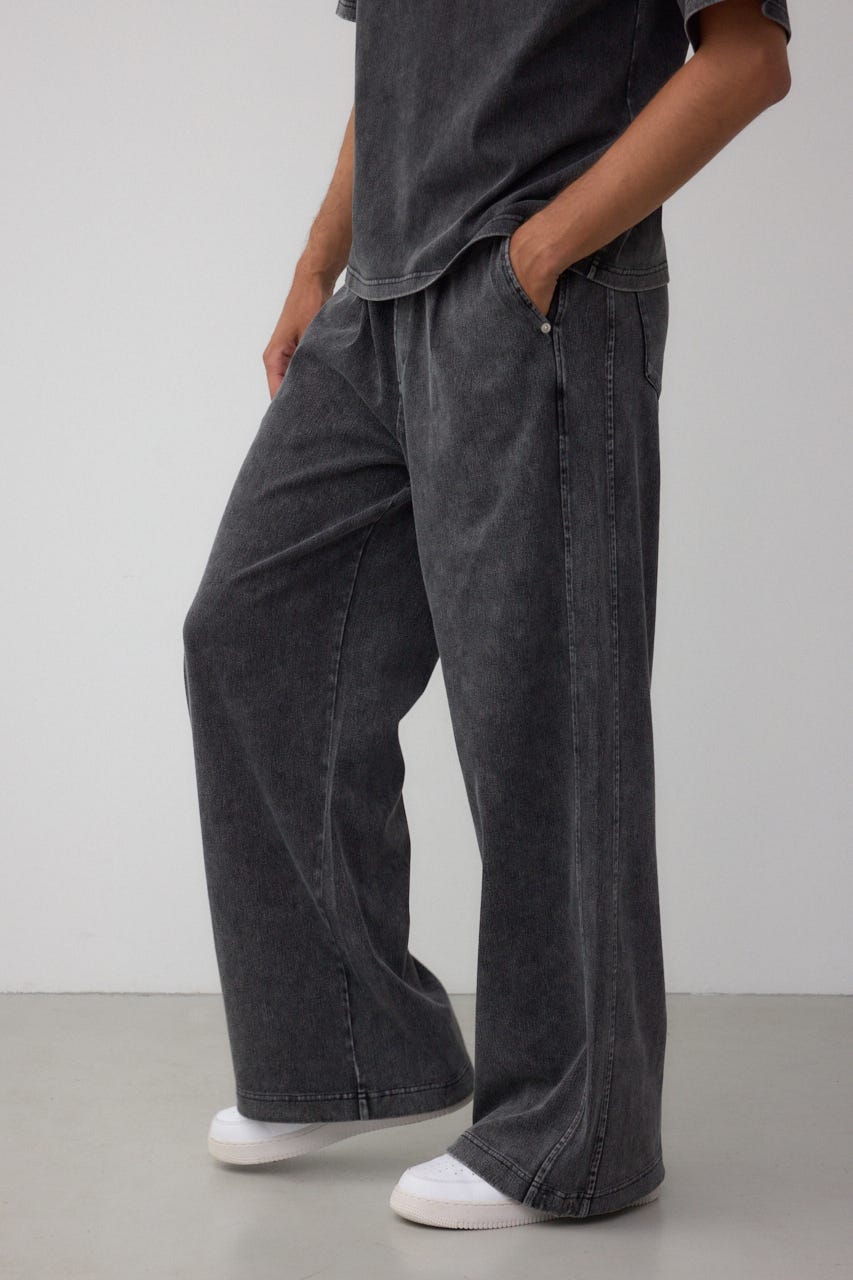 フェードデニムワイドパンツ AZUL BY MOUSSY | C/Tフェードデニムワイドパンツ (パンツ