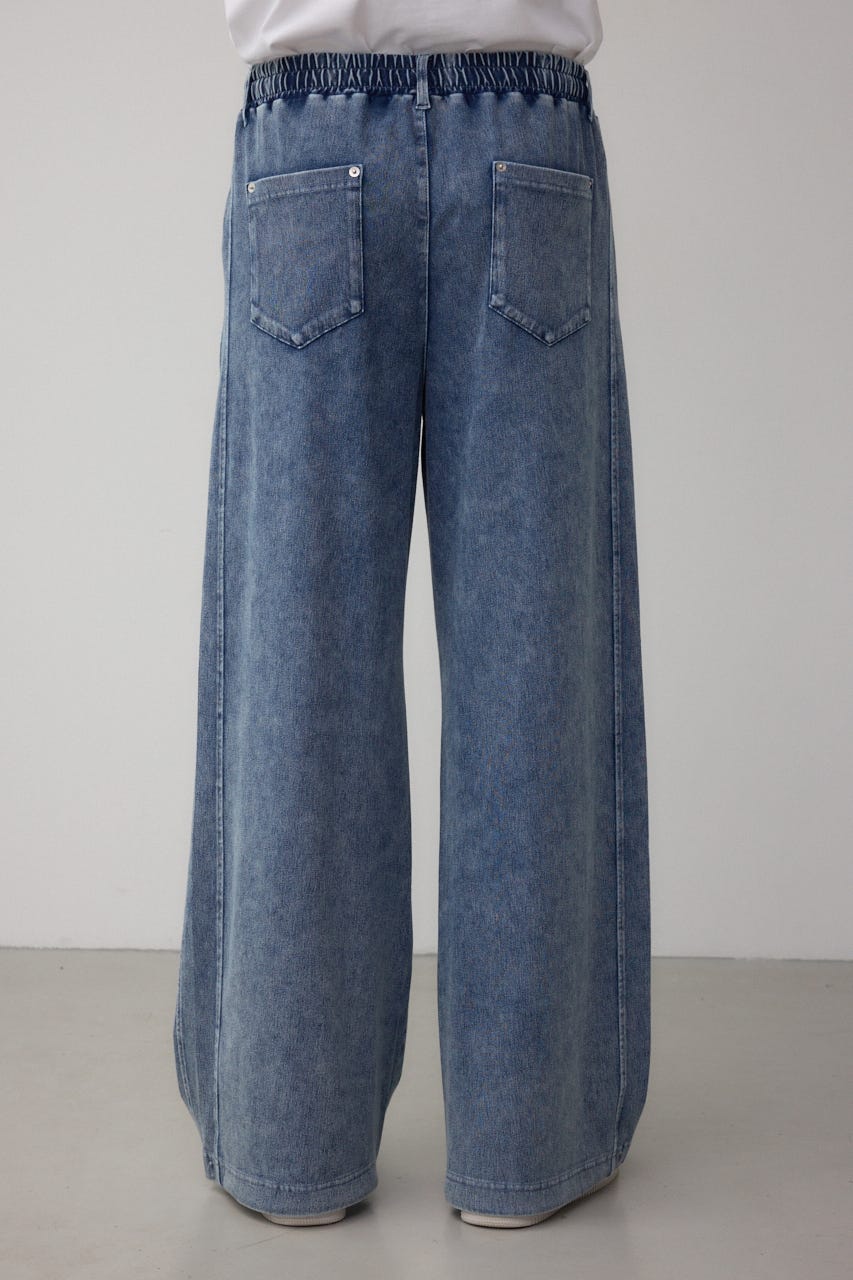 フェードデニムワイドパンツ AZUL BY MOUSSY | C/Tフェードデニムワイドパンツ (パンツ