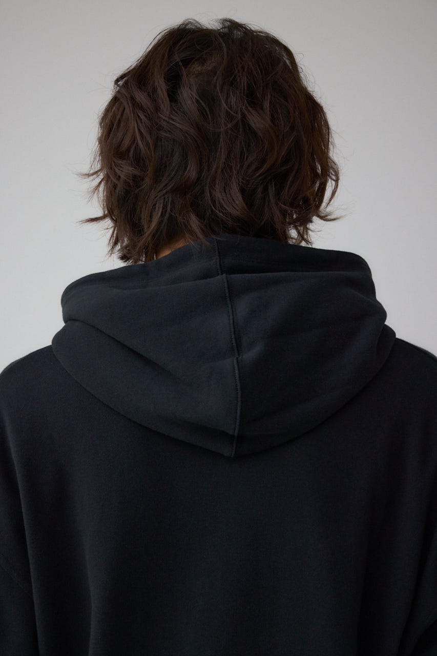 SAPEur MIA スウェット XL ブラック サプール ミア トレーナー 黒 モールス”ビッグシルエット刺繍スウェット（ブラック
