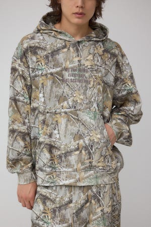 スウェットプルオーバーパーカー