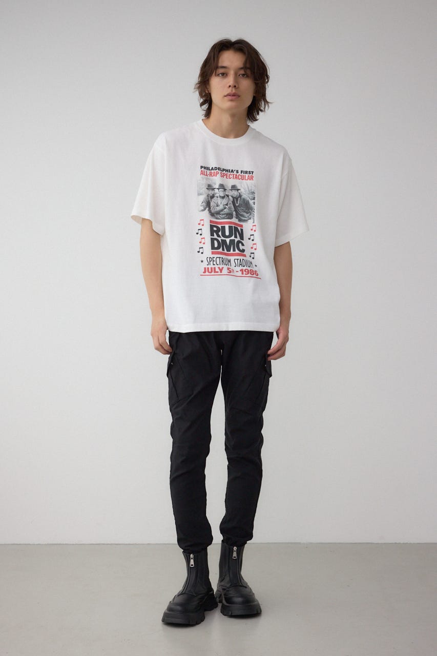 AZUL BY MOUSSY | 【RUNDMC】ビンテージラップ半袖TEE (Tシャツ
