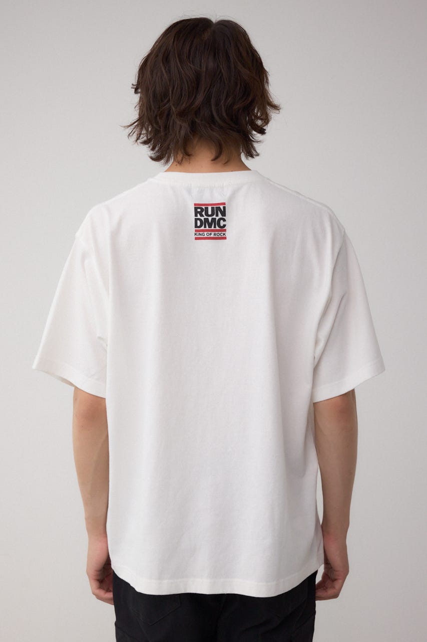 XO23UBU 90s☆RUNDMC☆ランディーエムシー☆ラップTシャツ☆ 90s RUNDMC ランディーエムシー ラップTシャツ プリントT 黒 XL