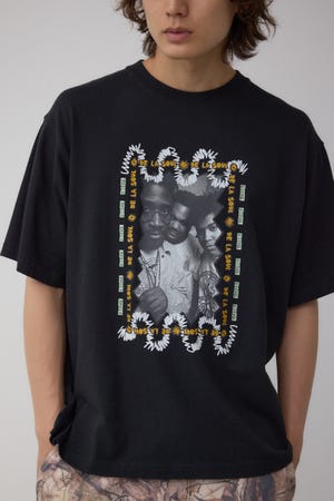 【DeLaSoul】ビンテージラップ半袖TEE