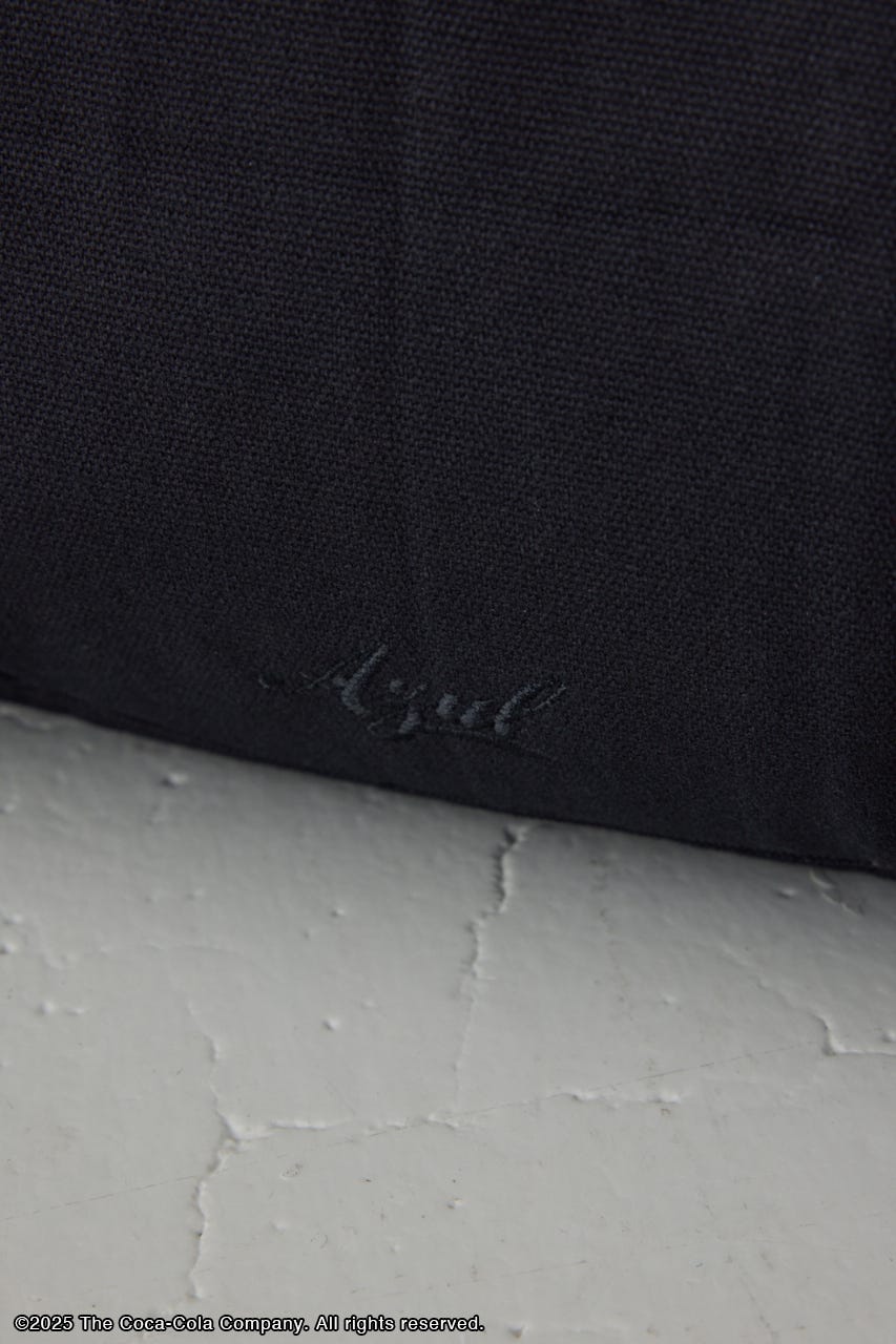 【Coca-Cola（R）｜AZUL】スクエアトートバッグ BLK FREE