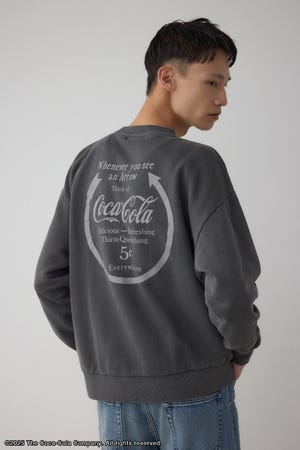 【Coca-Cola（R）｜AZUL】ピグメントスウェット