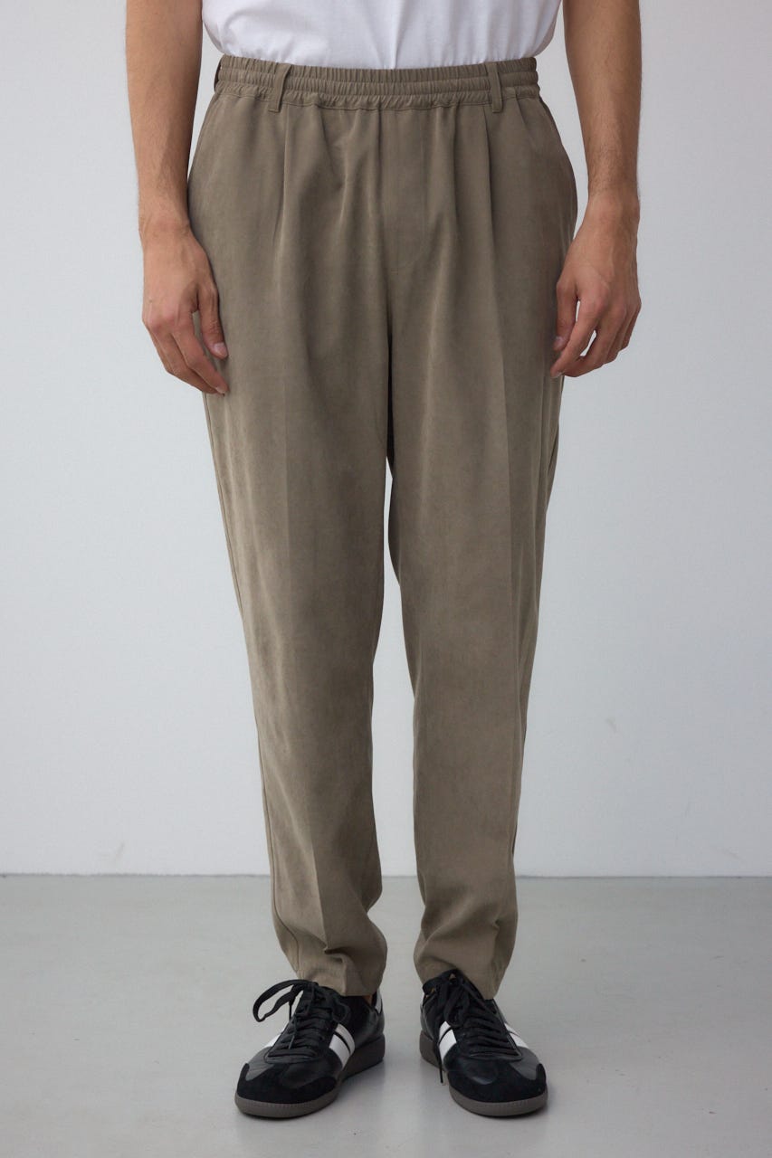 EFFLORESCENCE セットアップ AZUL BY MOUSSY | 接触冷感フェイクスウェードセットアップ