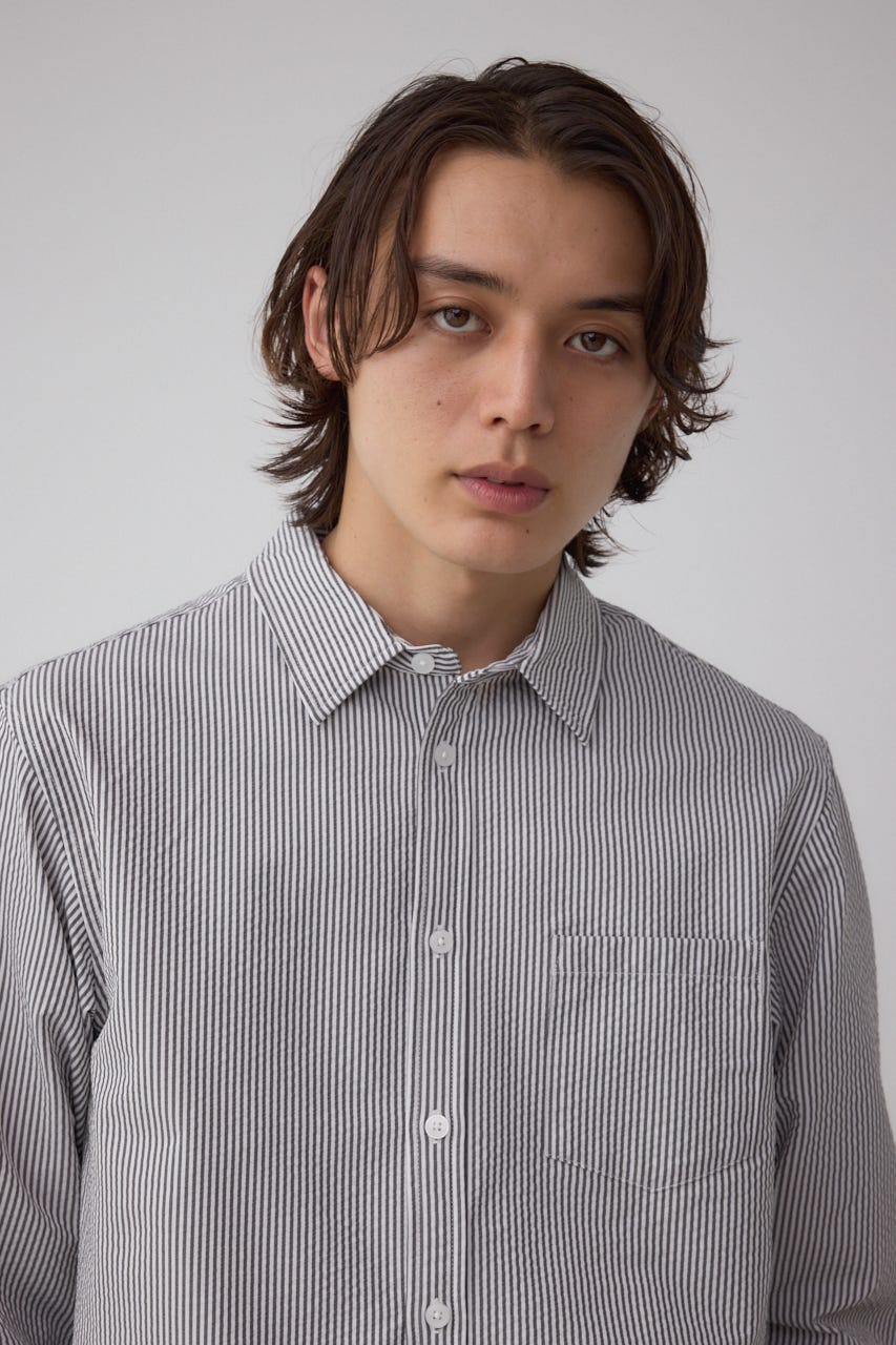 【ESSAY】7分袖シャツ　サイズМ ESSAY】7分袖シャツ サイズМ - メルカリ